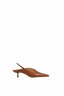 Aurora Heel Cedar Leather