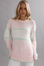 Club CC Stripe Jumper Pink/ Mint
