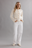 Frilly Crop Cardi Ivory