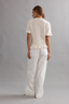 Frilly Knit Tee Ivory