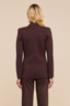 Amelia Knit Blazer Dark Java/ Gold