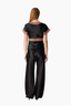 Romola Silk Top Black