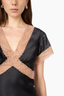 Romola Silk Top Black