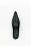 Skylar Mule Black Oily Crinkle