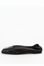 Willow Ballet Flat Black Leather