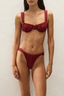 Andez Bikini Bottom Porto Red