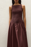 Luce Midi Dress Port