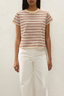 Estela T-Shirt Cila Stripe Butter