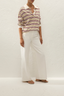 Harlow Oversized Polo Cila Stripe Butter