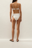 Melina Bikini Top Polka Dot Antique White