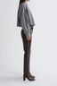 Agnes Shirt Meyer Stripe White Chocolate