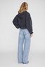 Harvey Sweatshirt Washed Black Green