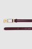 Elly Belt Smooth Leather Fig