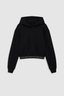 Dany Cropped Hoodie Black