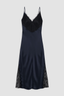 Judy Dress Navy & Black Lace