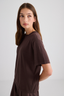 Noor Knit Chocolate