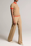 Colette High Waist Crepe Bias Pant Carmello