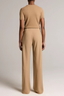 Colette High Waist Crepe Bias Pant Carmello