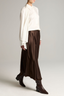 Creased Pleated Skirt Pinewood
