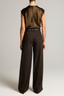 High Waist Trouser Cinderwood Stripe
