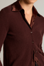 Mixed Media Cardigan Cherrywood