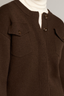 Patch Pocket Sweater Jacket Smoked Truffle
