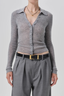 Paloma Cardigan Sweater Heather Grey