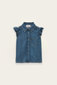 Yoyo Denim Shirt Blue