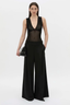 Elandra Textured Knit Bodysuit Black