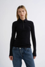 Amica Zip Polo Obscura