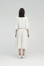 Short Sleeve Shoulder Knit Ivory