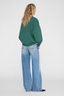 Miles Sweatshirt Leopard Deep Emerald