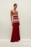 Valmir Maxi Dress Red Ochre