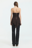 Nisha Bustier Chocolate
