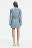 Lyra Denim Mini Dress Coastal Wash