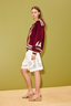 Mokshini Zip Up Cardigan Chocolate