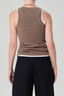 Isabel Rib Tank Cocoa