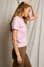 Harley Cotton Boxy Crew Tee Sugar Pink