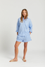 Chiara Long Sleeve Shirt Sky Blue