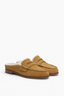 Carter Mule Caramel Suede Shearling