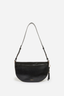 Leather Bum Bag Noir