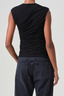 Ester Twist Tank Black