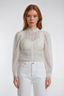 Crochet Blouse Off-White