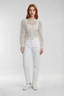 Crochet Blouse Off-White