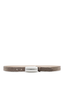 Marlowe Leather Belt Cappucino Croc