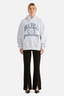 Aleague Hoodie White Marle
