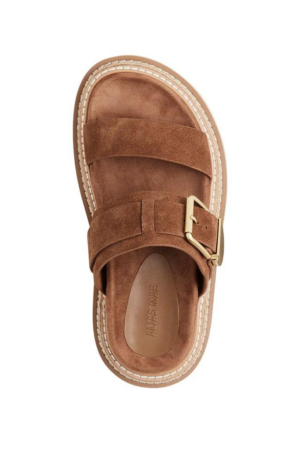 Velda Suede Sandal Peanut