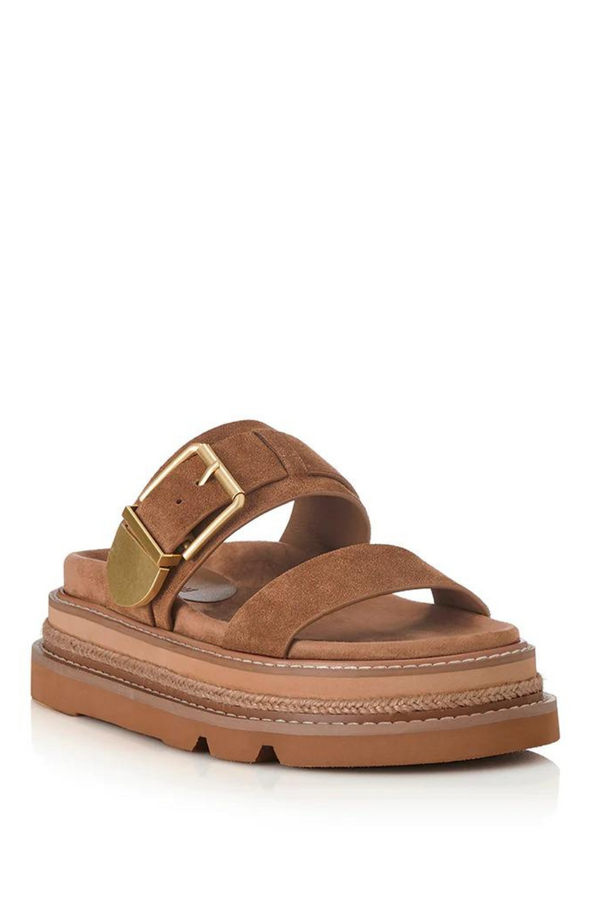 Velda Suede Sandal Peanut