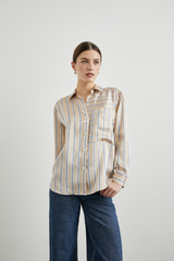 Spencer Shirt Sandstone Stripe