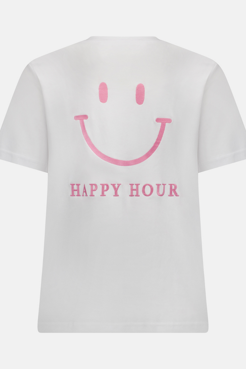 Happy Hour Tee Pink